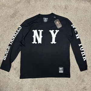 New York Black Yankees Big Boy HeadGear Negro League Long Sleeve Shirt